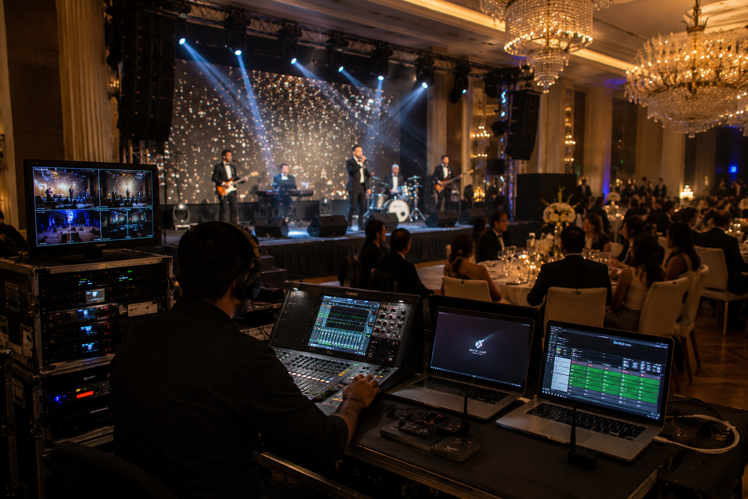 Private Party & Event AV Support for Bands, Musicians, and DJs