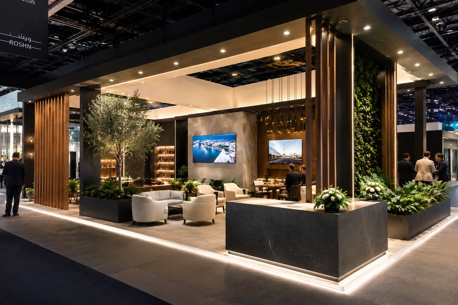 Exhibition Stand Curation
