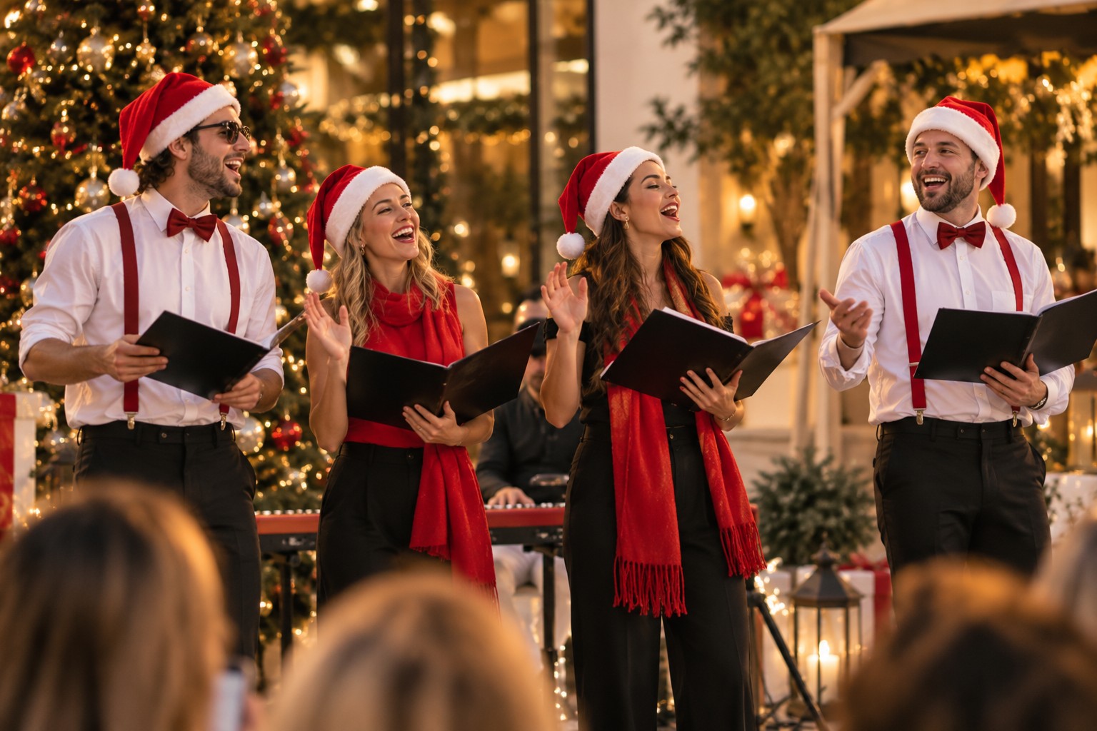 Christmas Choir and Carol Singers festive entertainment Dubai
