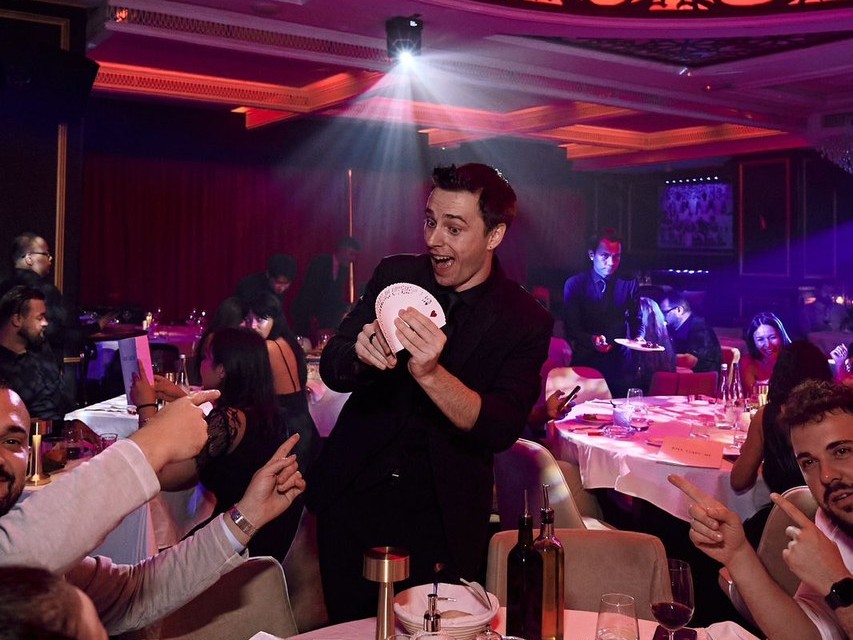 Christmas Magician festive entertainment Dubai