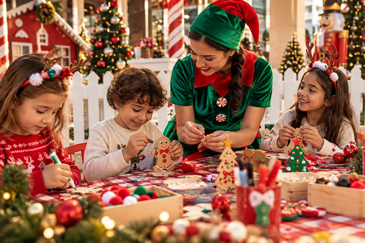 Children's Arts & Craft Corner festive entertainment Dubai